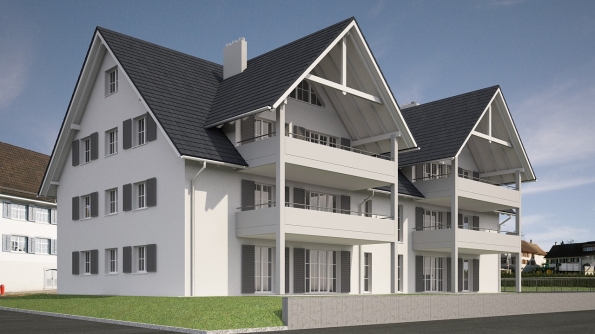 Aussenansicht MFH Märstetten
